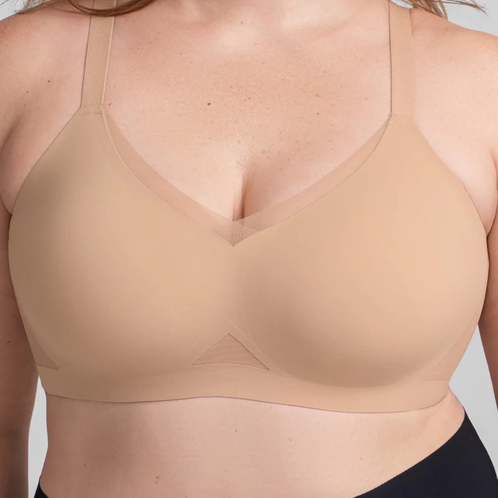HoneyLOVE size XL - CrossOver Bra - SAND - QTY 1 - PERFECT CONDITION